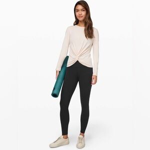 Lululemon Align Suer-High Rise Pant 28” in Black